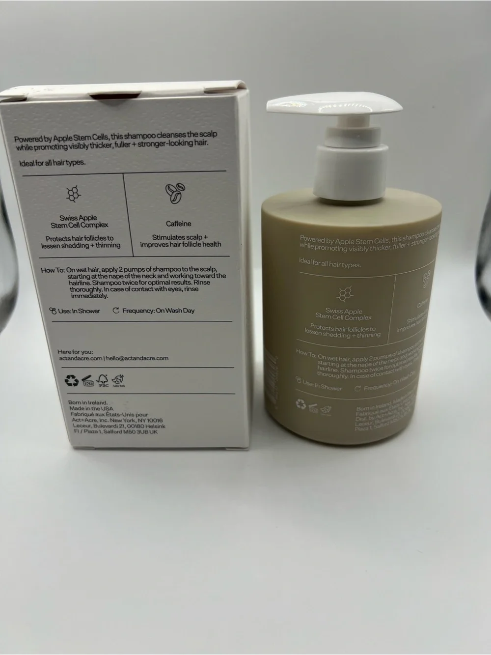 Plant Based Stem Cell Shampoo - Cream